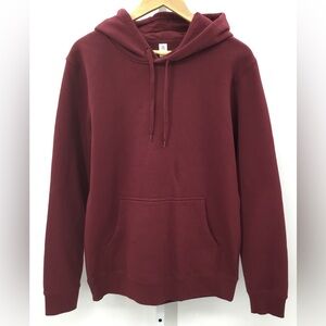 AS Colour Unisex Hoodie, Color: Burgundy, Size: S